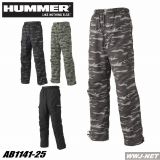 HUMMER ハマー 114125 カーゴパンツ 裏フリース AB1141-25