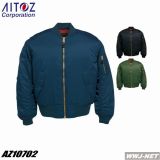 AITOZ 10702 ブルゾン ジャケット ミリタリーテイスト MA-1 AZ10702