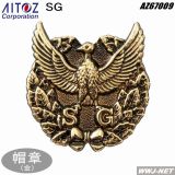 警備服 アイトス 67009 帽章・金 SG アイトス AZ67009