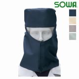 安全保護用品 溶接帽 綿100%(ツバ無) 桑和 SOWA() SW10013 作業服
