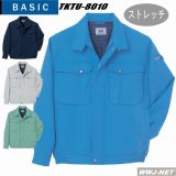 作業服 作業着 快適ストレッチ&帯電防止 長袖ブルゾン タカヤ商事() TKTU8010 秋冬物